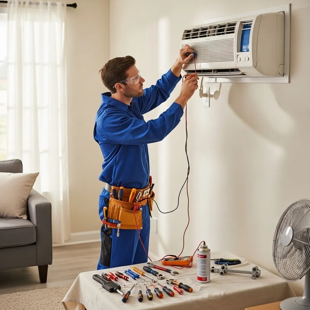 Karşıyaka Vaillant Vaillant klima gaz dolumu ve bakım – Enerji verimliliği artırıldı. - Teknik servis örneği